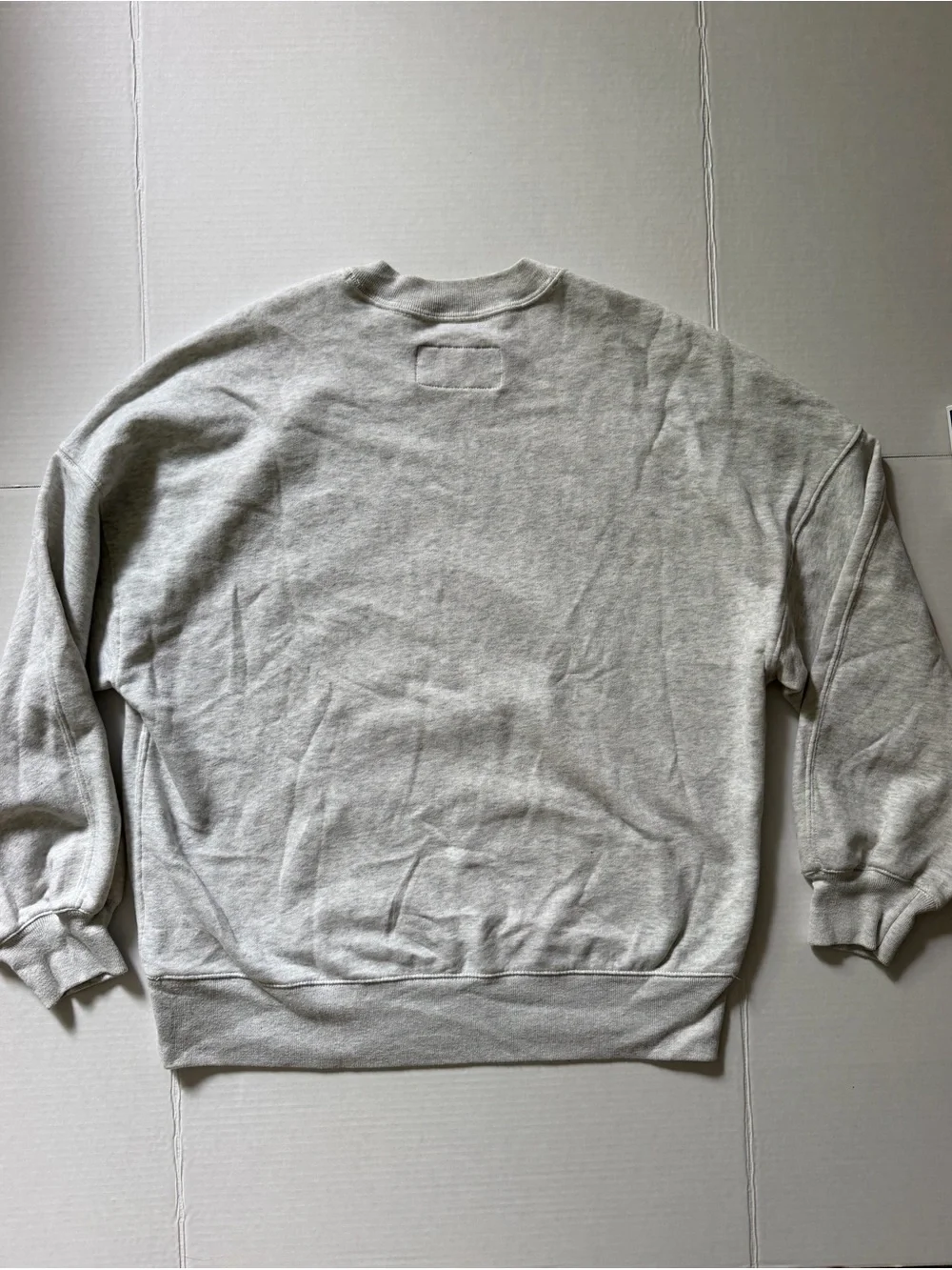 Abercrombie & Fitch NFL San Francisco 49ers Gray Crewneck Pullover Size XS